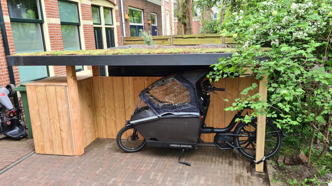 fietsenschuur bakfiets