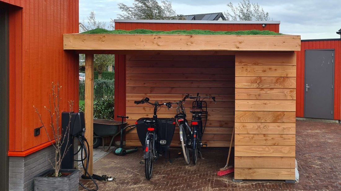 Fietsenoverkapping MYWOOD